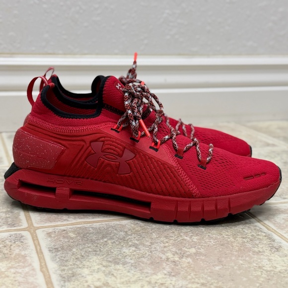 Under Armour Other - Under Armour Hovr Men's Vibrant Red Athletic Shoes
